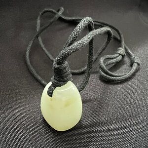 Stone Pendant on Cord